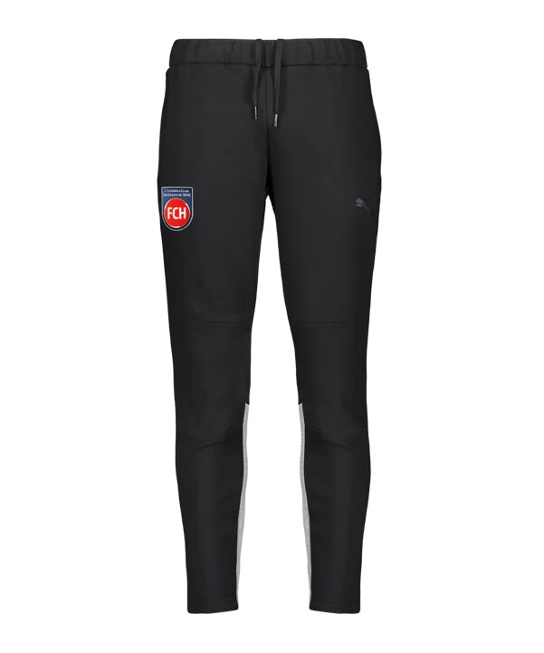 puma 1. fc heidenheim ležerne hlače crne f03