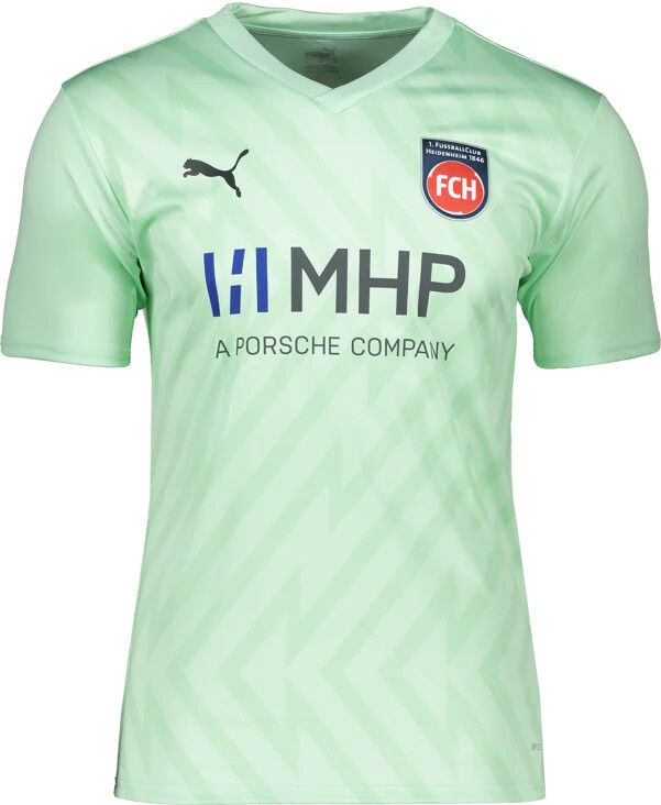 puma 1. fc heidenheim vratarski dres 20242025 dječji zeleni f60