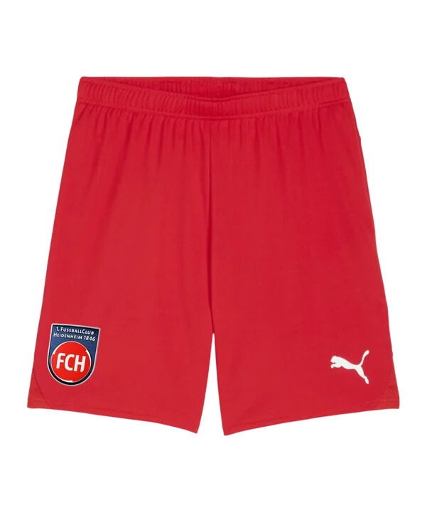 puma 1. fc heidenheim kratke hlače za domaću upotrebu 2425 crvene f01