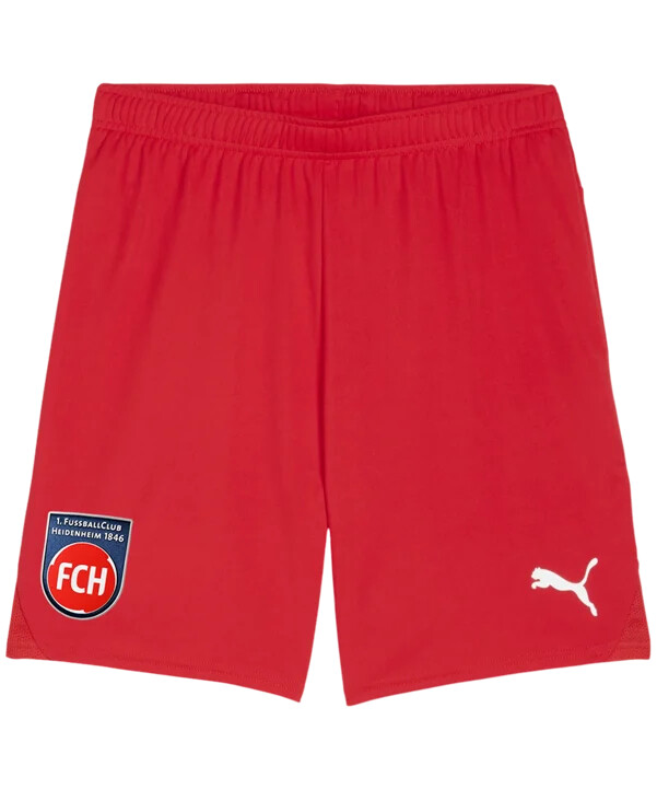 puma 1. fc heidenheim kratke hlače za domaću upotrebu 2425 crvene f01