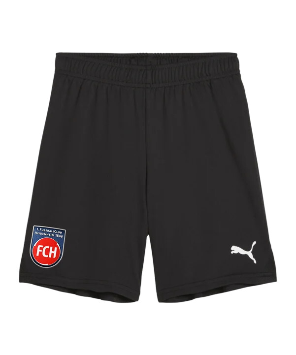 puma 1. fc heidenheim kratke hlače za vratare 20242025 crne f03