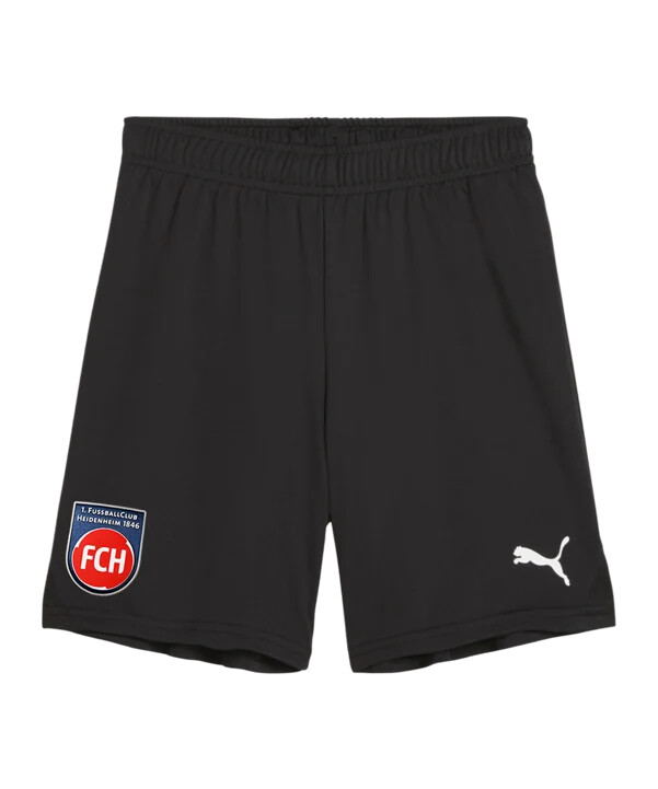 puma 1. fc heidenheim kratke hlače za vratare 20242025 crne f03