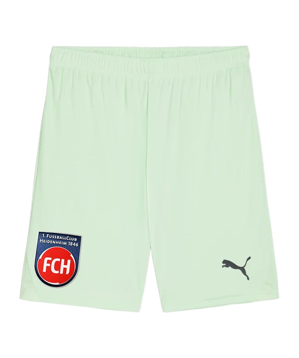 puma 1. fc heidenheim vratarske kratke hlače 20242025 dječje zelene f60
