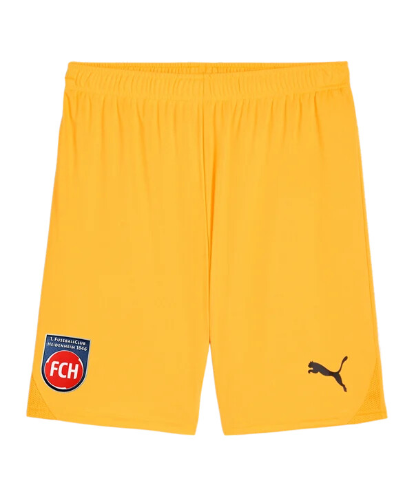 puma 1. fc heidenheim goalkeeper shorts 2425 orange f61