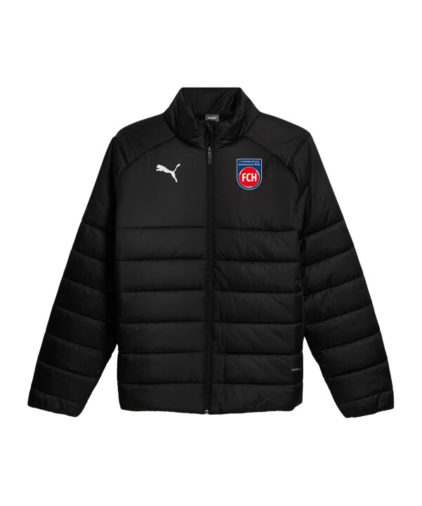 puma 1. fc heidenheim podstavljena jakna crna f03