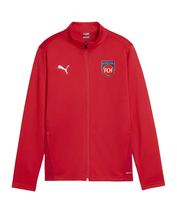 puma 1.fc heidenheim dječja jakna za trening crvena f01