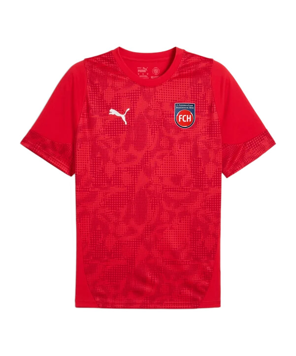 puma 1.fc heidenheim majica za trening crvena f01