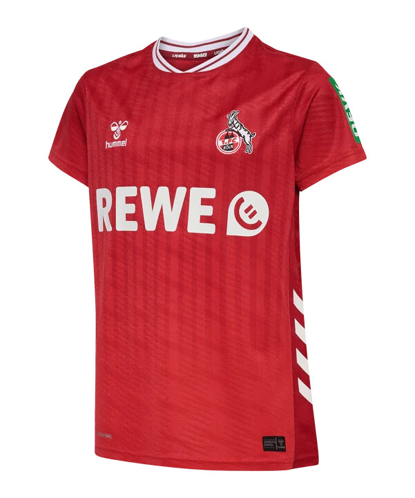 hummel 1. fc köln gostujući dres 20252026 dječji crveni f3062