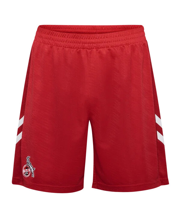 hummel 1. fc köln kratki gostujući dres 2025.2026. dječji crveni f3062