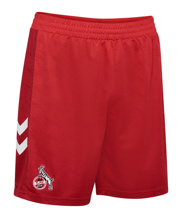hummel 1. fc köln kratki gostujući dres 2025.2026. dječji crveni f3062