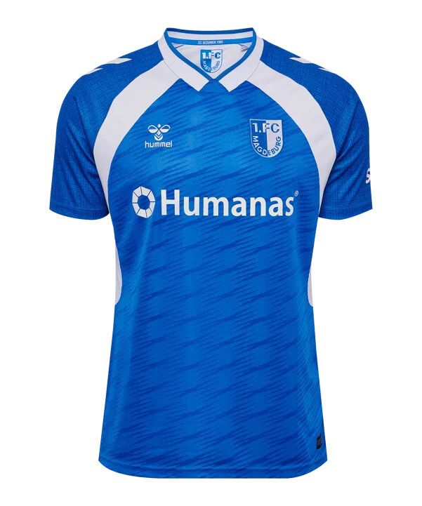 hummel 1. fc magdeburg domaći dres 20252026 plavi f7251