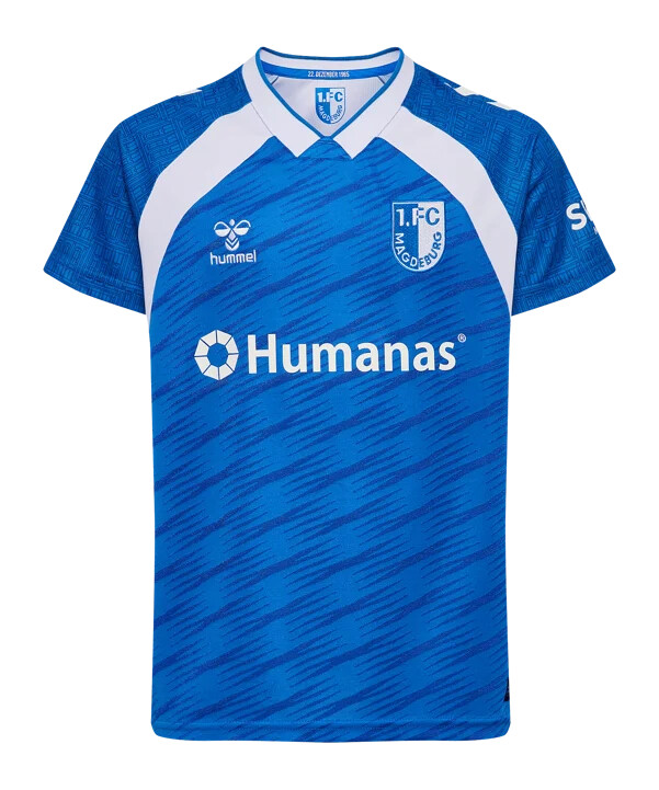 hummel 1. fc magdeburg domaći dres 20252026 dječji plavi f7251