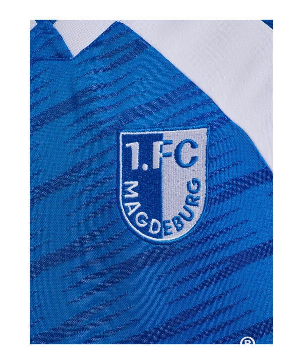 hummel 1. fc magdeburg domaći dres 20252026 dječji plavi f7251