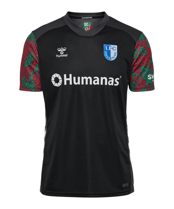 hummel 1. fc magdeburg dres 3. kolo 2025.2026. crni f2001