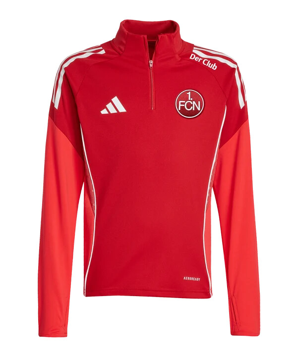adidas 1. fc nürnberg majica s kapuljačom crvene boje
