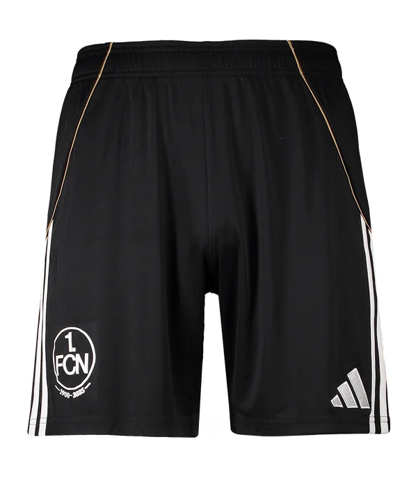 adidas 1.fc nürnberg short 3rd 20252026 dječje crne