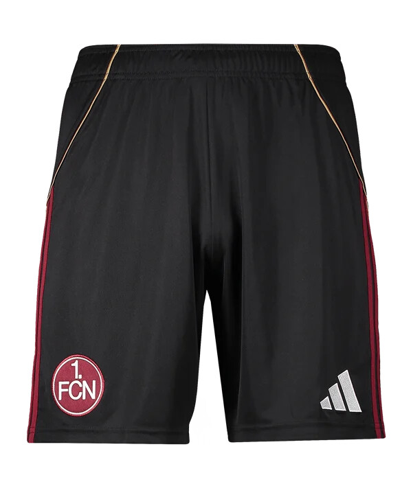 adidas 1.fc nürnberg short home 20252026 crna