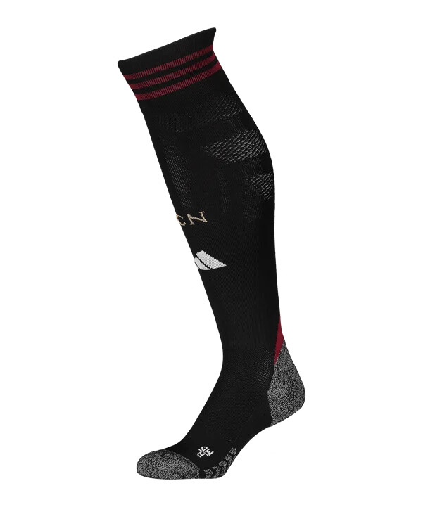 adidas 1. fc nürnberg home socks 20252026 crne