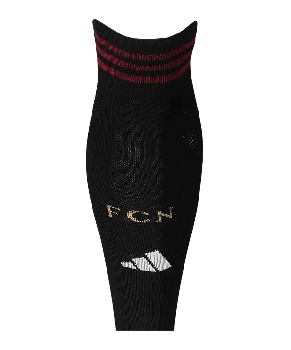 adidas 1. fc nürnberg home socks 20252026 crne