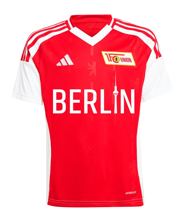 adidas 1. fc union berlin domaći dres 20242025 dječji crveni