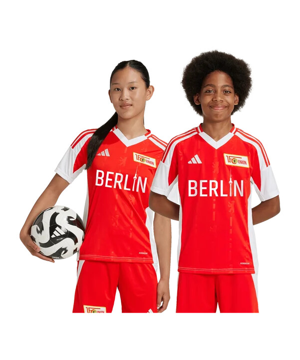 adidas 1. fc union berlin domaći dres 20242025 dječji crveni