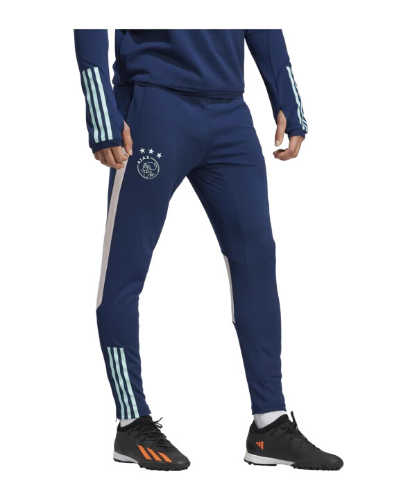adidas ajax amsterdam hlače za trening plave