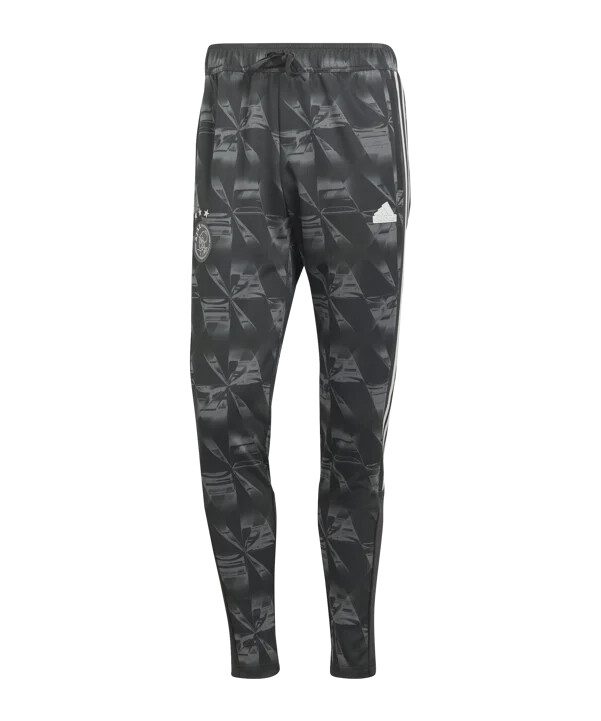 adidas ajax amsterdam hlače za trening crne