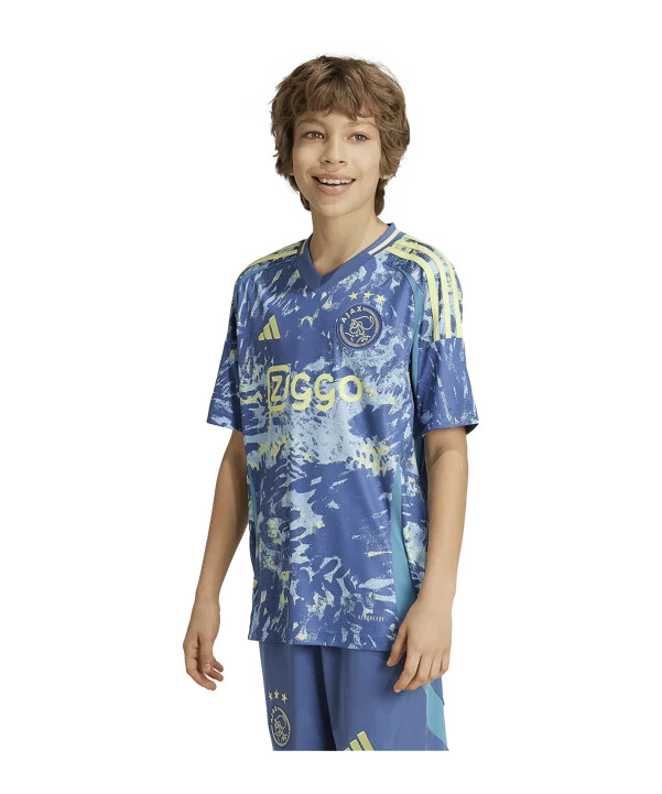 dječji gostujući dres adidas ajax amsterdam za sezonu 2024.2025. plavi