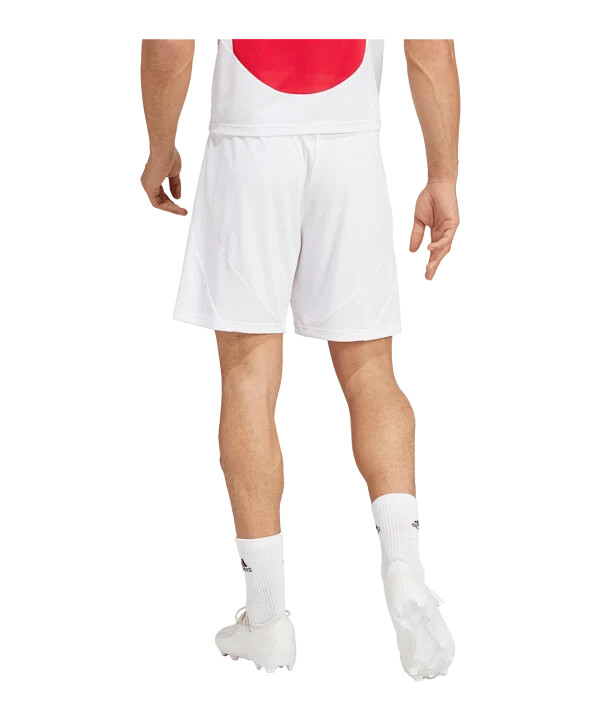 adidas ajax amsterdam kratke hlače za dom 20242025 bijela