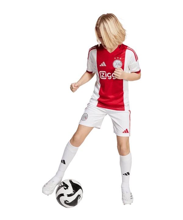 adidas ajax amsterdam domaći dres 20252026 dječji bijeli