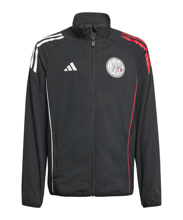adidas ajax amsterdam predmatch jakna za djecu crna