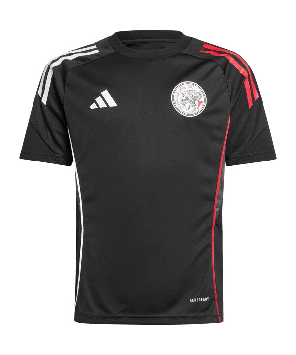 adidas ajax amsterdam majica za trening za djecu crna