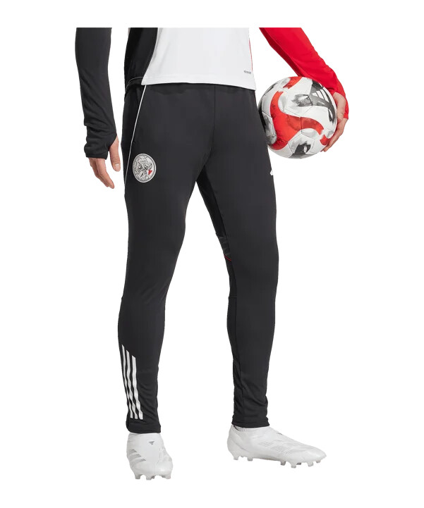 adidas ajax amsterdam hlače za trening crne