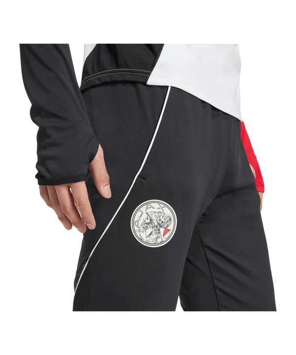 adidas ajax amsterdam hlače za trening crne
