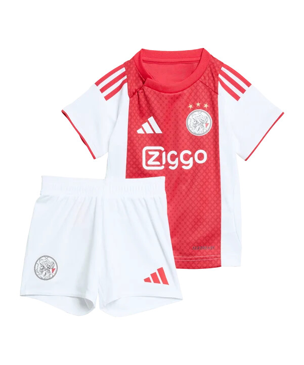 adidas ajax amsterdam dječji dres za bebe domaći 20252026 bijeli