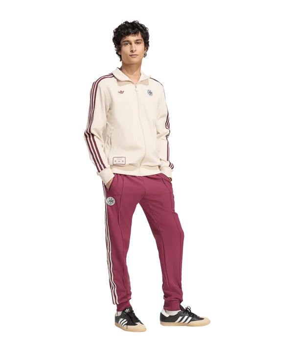 adidas ajax amsterdam icon crvene sportske hlače