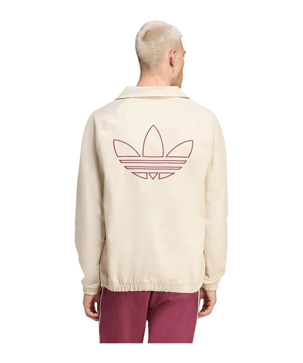 adidas ajax amsterdam icon drill majica bež boje