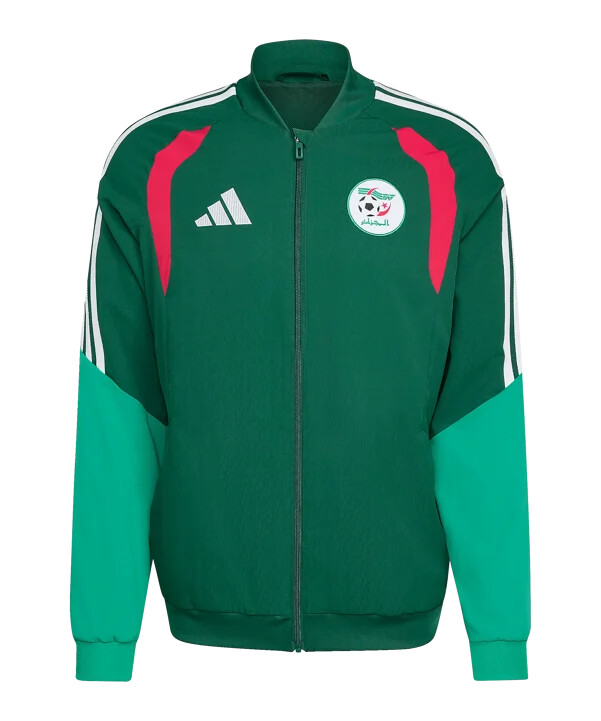adidas algeria tiro prezentacijska jakna zelene boje