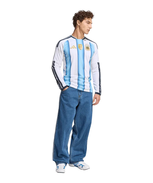adidas argentina dres dugih rukava za domaći nogomet svjetskog prvenstva 2026. bijeli