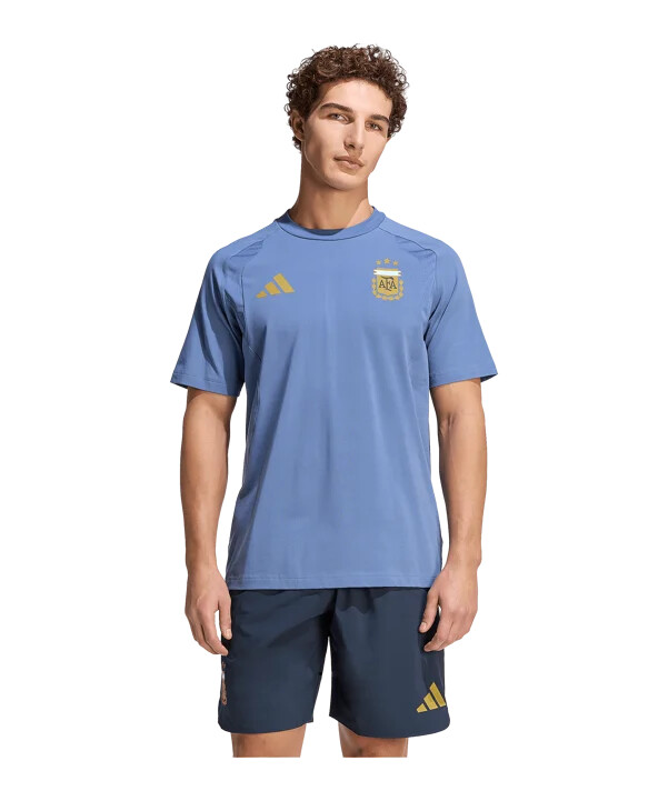 adidas argentina tiro putna majica kratkih rukava plava