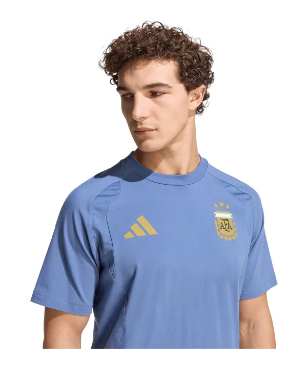 adidas argentina tiro putna majica kratkih rukava plava