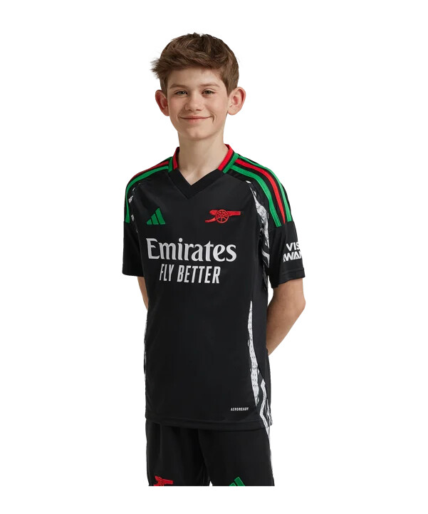adidas fc arsenal london gostujući dres 20242025 dječji crni