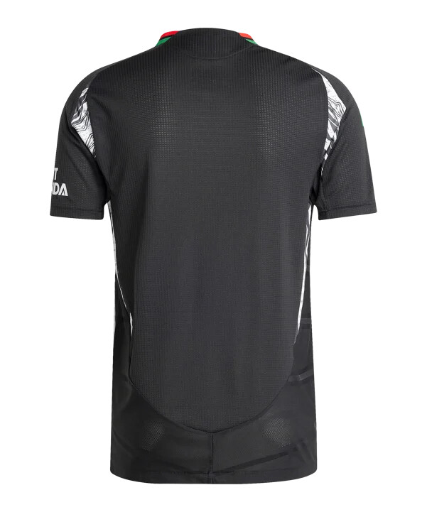 adidas fc arsenal london auth. gostujući dres 2024.2025. crni