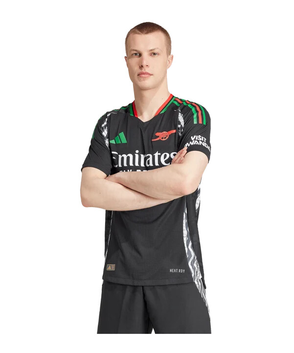 adidas fc arsenal london auth. gostujući dres 2024.2025. crni
