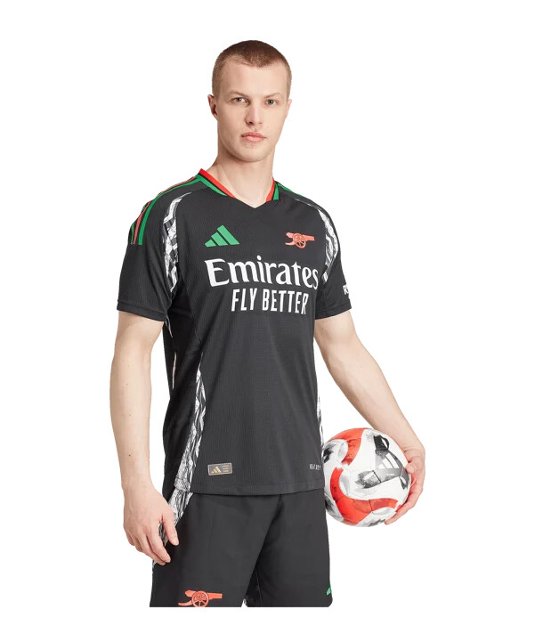 adidas fc arsenal london auth. gostujući dres 2024.2025. crni