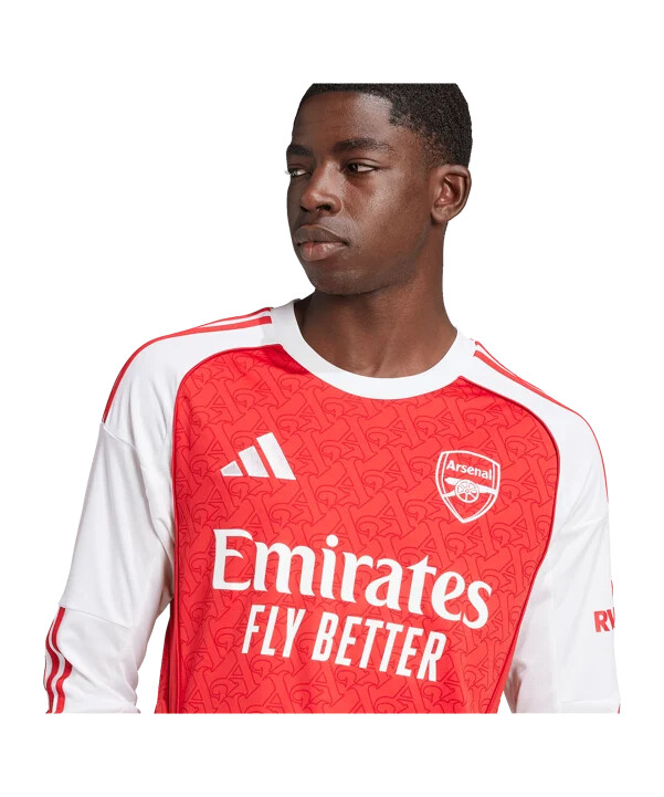 adidas fc arsenal london domaći dres dugih rukava 20252026 crveni