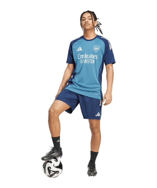 adidas fc arsenal london kratke hlače za trening plave boje