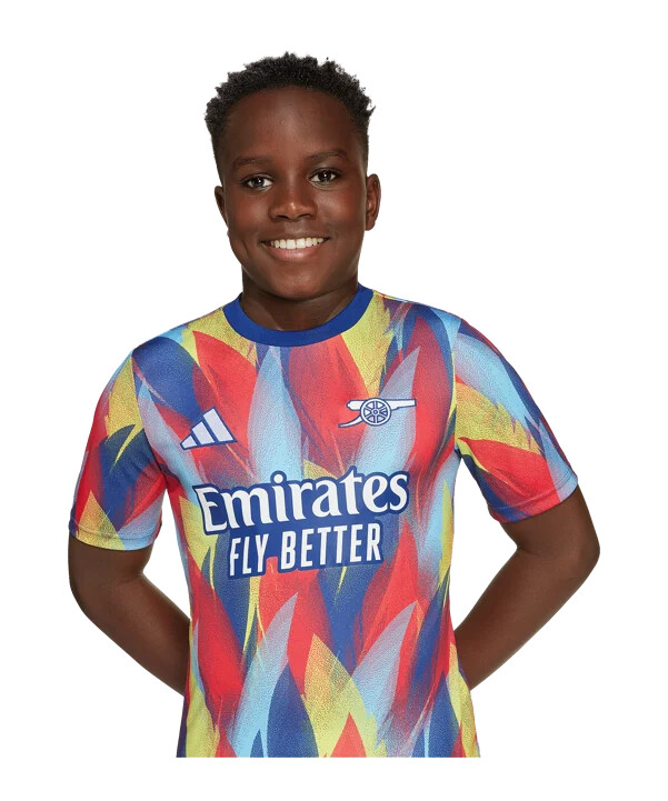 adidas fc arsenal london majica za predigranje 2025.2026. za djecu plava