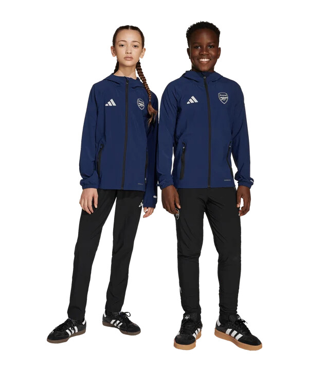 adidas fc arsenal london vis tech putne hlače za djecu crne boje