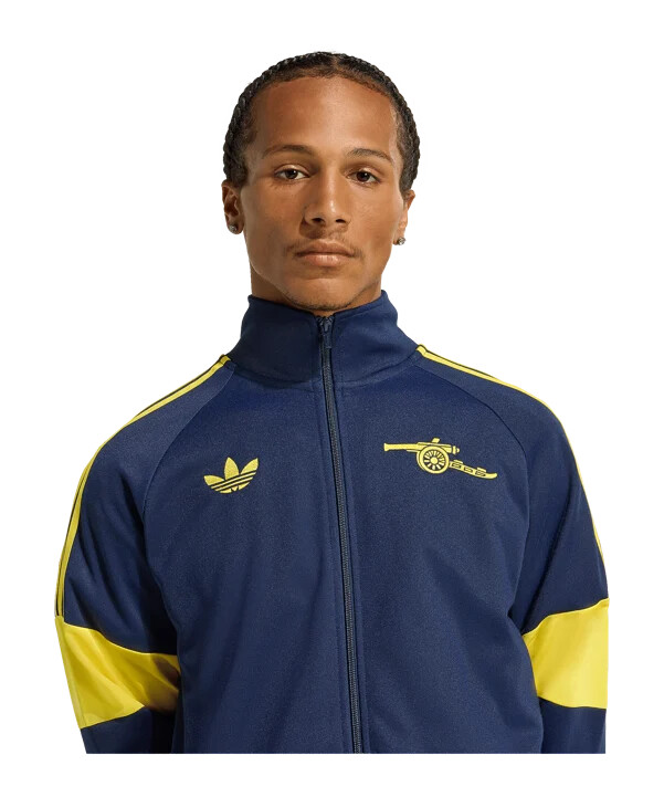 adidas fc arsenal london lfstlr track sweatshirt plava